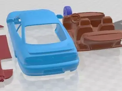 Mazda MX-6 1992 Printable Car  3D print model