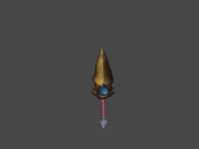 Zeloeman Sword A 25 Low-poly 3D model