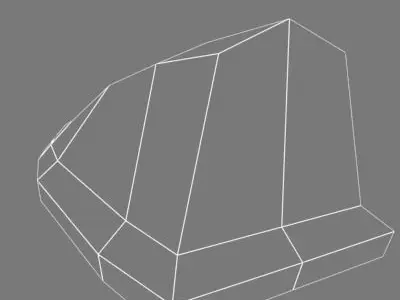 BHoverCraft speedboat Free 3D model