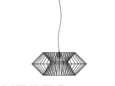 VERTO loft industrial scandinavian celing Lamp by Zumaline 3D model