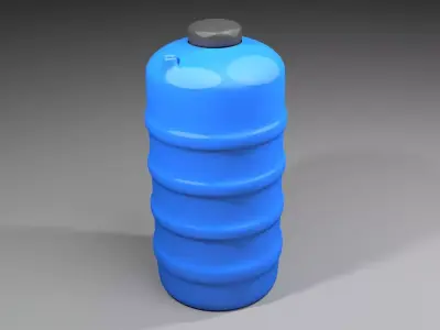 Plastic Water Tank 1 3D model