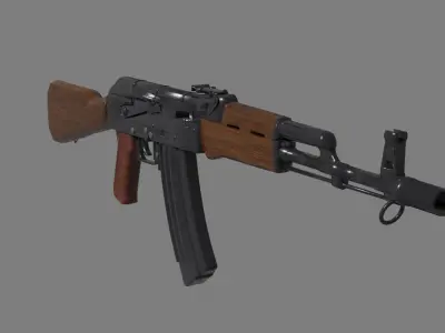 AK 74 3D model