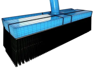 Cleaning Broom 3D model