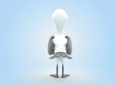 Albatross 3D model