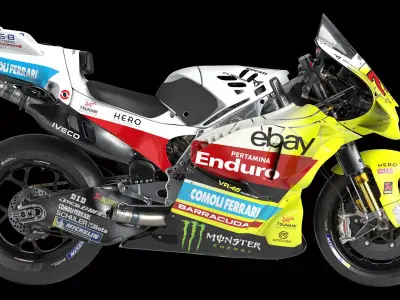 MotoGP Bike 2025 Low-poly 3D model