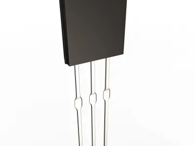 Temperature Sensor Low-poly 3D model purchase