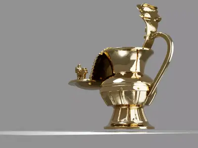 Sukunda Lamp -3D 3D model