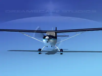 Bellanca Citabria 7KC V11 3D model