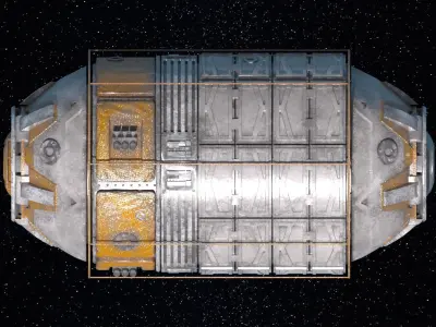 Space Module 007 3D model