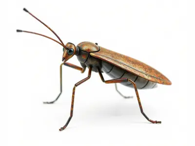 Realistic Insect Model Pack for Virtual Environments Low-poly 3D model