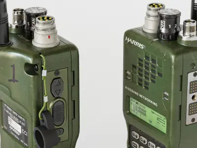 An Prac 152A  Low-poly 3D model