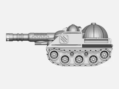 Tank military Free 3D model
