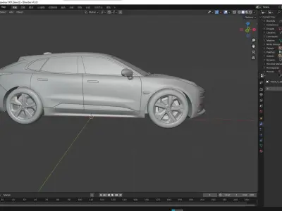 free zeeker001 low poly Free 3D model