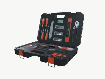 Toolkit box Free 3D model