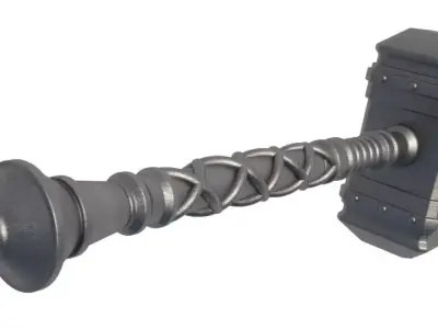 Battle Hammer 3D model