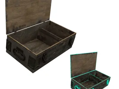 Kit Box Rgd 5  Low-poly 3D model