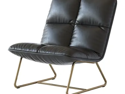 Must Living Lounge Chair  3D model