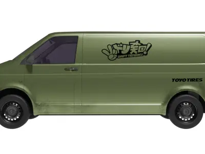 Volkswagen Transporter 3D model