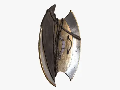 Bayek Shield - Fan Art Low-poly 3D model