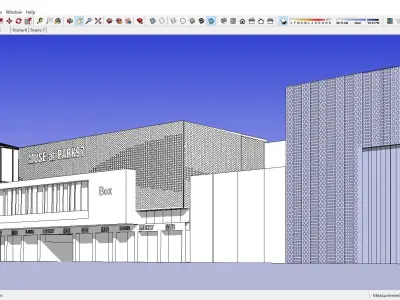 Sketchup Building N5 3D model