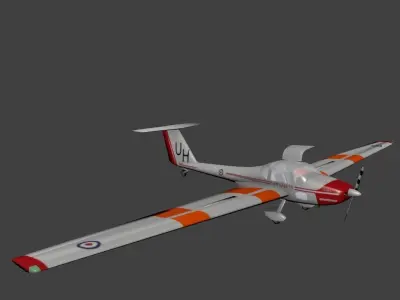Grob G109 Low-poly 3D model