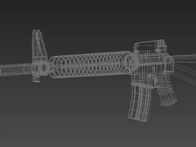M16 Gun 3D model