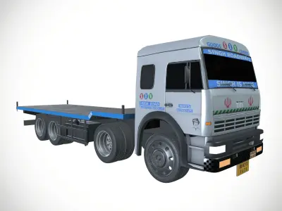 Goods Carrier Truck 2 3D model