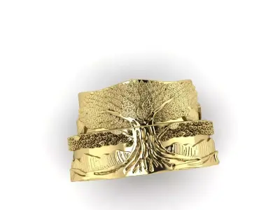 Engagement ring  Low-poly 3D model