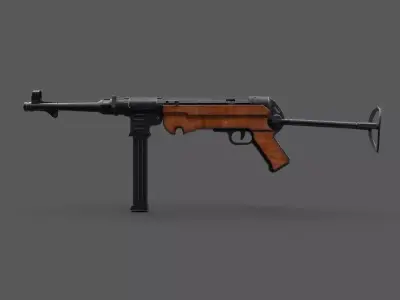 MP 40 3D model purchase