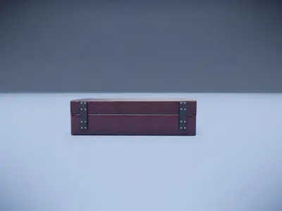 Suitcase Low-poly 3D model purchase