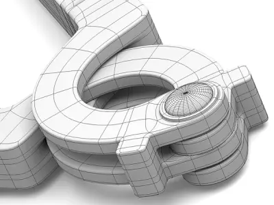 Nautical divider 3D model