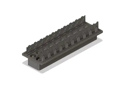 Missle Launcher Open Hatches 3D print model