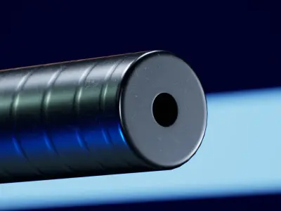 Otter Creek Labs Lithium 9 Suppressor Low-poly 3D model