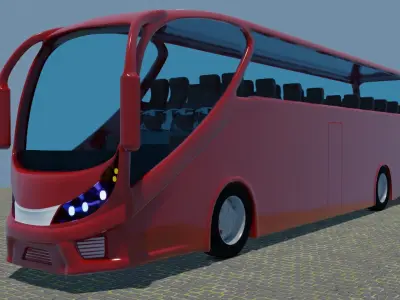 Bus for all 3D model