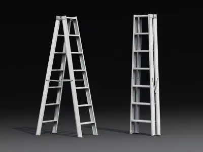 Ladder Game-Ready Low-poly 3D model