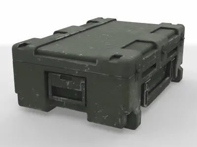 Military crate 44 3D model