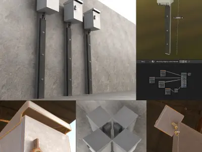 Remastered Control Panels 3D Model Pack