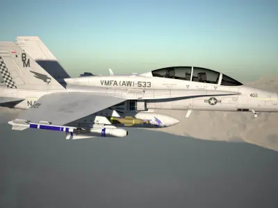 McDonnell Douglas FA-18 Hornet 3D model buy