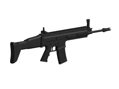 FN SCAR 3D model purchase