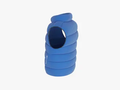 Puffer Vest 3D model
