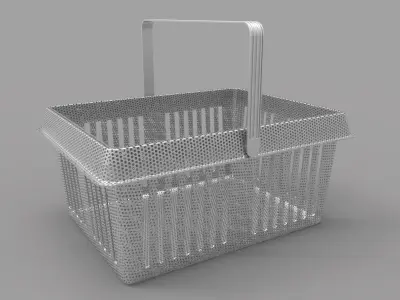 Shopping Basket  3D model