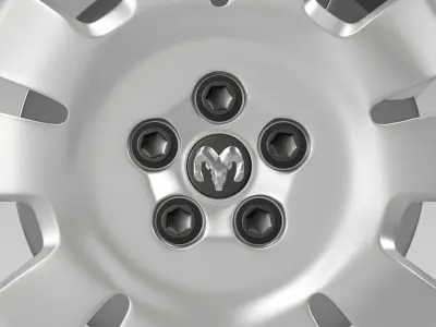 Ram Promaster City Cargo wheel 3D model