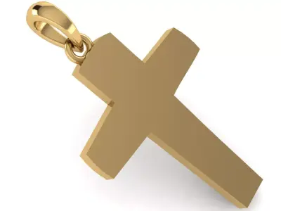 CROSS PENDANT CR206 3D print model