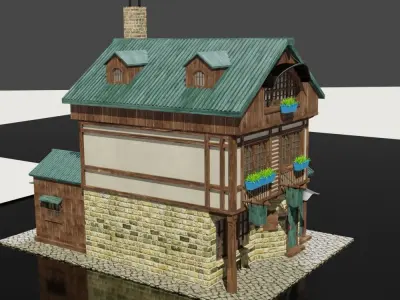Little Shop Free 3D model