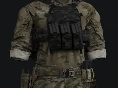 Ferro Concepts KTAR Low-poly 3D model