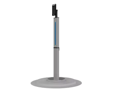 FACE TERMINAL Low-poly 3D model