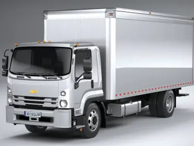 Chevrolet LCF 6500XD CG 2020 3D model