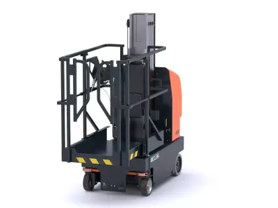JLG E18MCL Driveable Vertical Mast Lift 3D model