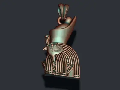 Horus pendant 3D print model purchase