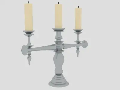 Candles 3D model
